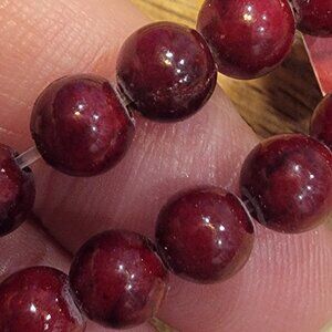 Painted Stone Quartzite 9 Inch/22.5CM Strand Halcraft Bead Gallery #97503